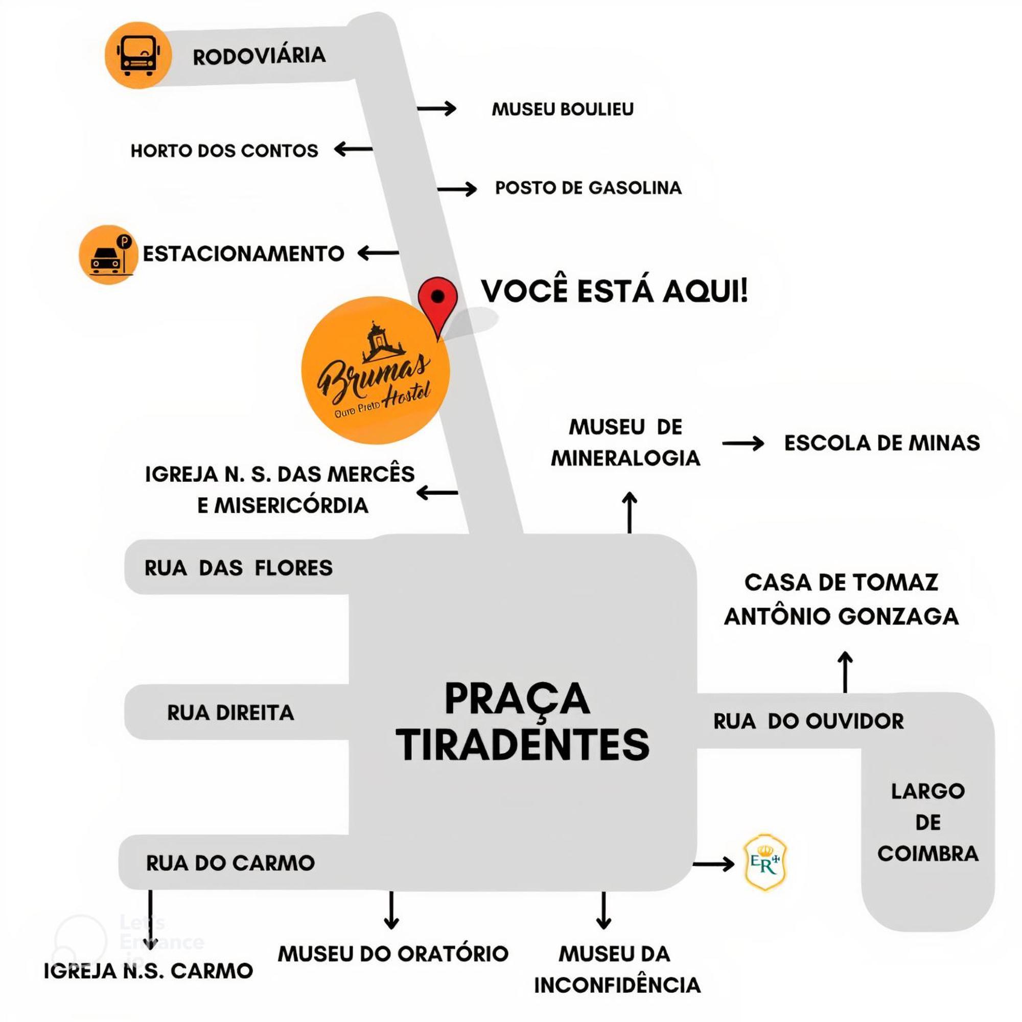 Brumas Ouro Preto Hostel E Pousada Ngoại thất bức ảnh